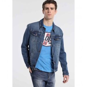 Lois Jeans pour homme. 175793651 Veste Paco Clot bleu (M), Casuel, Coton, Denim, Manche longue - Publicité