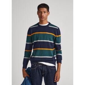 Pepe Jeans pour homme. PM702388 Pull Sylvester multicolore (S), Casuel, Coton - Publicité