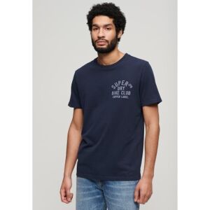 Superdry pour homme. M1011980A T-shirt avec graphisme Copper Label marine sur la poitrine (3XL), Casuel, Coton, Manche courte - Publicité