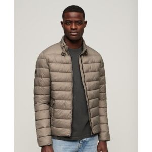 Superdry pour homme. M5011851A Veste légère matelassée taupe (3XL), Casuel, Nylon, Manche longue - Publicité