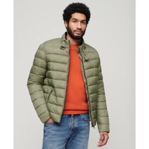 Superdry pour homme. M5011851A Veste matelassée légère verte (3XL), Casuel, Nylon, Manche longue - Publicité