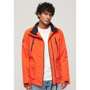 Superdry pour homme. M5011894A Veste coupe-vent Ultimate orange (L), Casuel, Polyester, Manche longue - Publicité