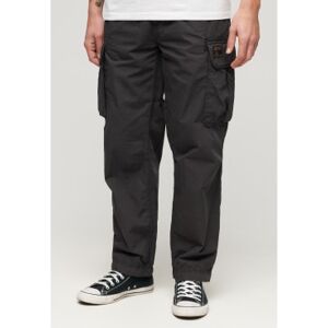 Superdry pour homme. M7011133A Pantalon ample Parachute noir (34/32), Casuel, Coton - Publicité