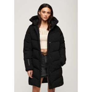 Superdry pour femme. W5011782A City Chevron Quilted Parka black (XS), Noir, Casuel, Polyester, Manche longue - Publicité