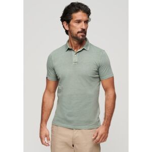 Superdry pour homme. M1110323A Polo tricoté vert (3XL), Casuel, Coton, Manche courte - Publicité