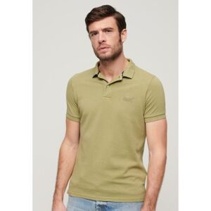 Superdry pour homme. M1110345A Polo vert détruit (L), Casuel, Coton, Manche courte - Publicité