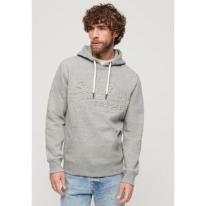 Superdry pour homme. M2013561A Sweat vintage logo embossé gris (M), Casuel, Coton, Manche longue, Durable - Publicité