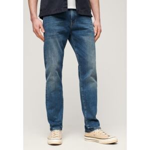 Superdry pour homme. M7010887A Jeans vintage bleu à coupe droite et à coupe ajustée (33/32), Casuel, Coton, Denim, Le coton biologique, Dura - Publicité