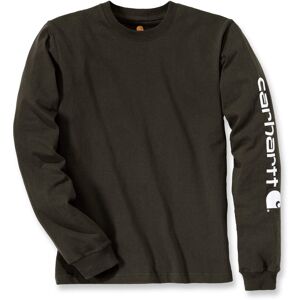 Carhartt Logo Longsleeve ( Longsleeve ) Vert taille : S