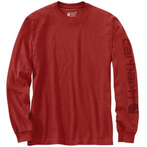 Carhartt Logo Longsleeve ( Longsleeve ) Rouge taille : S