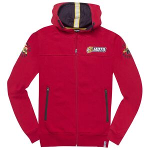 FC-Moto Effortless Sweat a capuche Zip Rouge taille : S