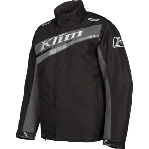 Klim Kaos Veste de motoneige Noir Gris taille : L