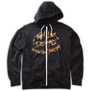 TROY LEE DESIGNS Sweat Troy lee designs Crash zippé noir