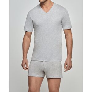 IMPETUS T-shirt d'homme Col V Pure Cotton Gris L homme