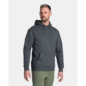 Sweat a capuche en coton pour homme Kilpi LAGOA-M Dark grey - M Dark grey M homme