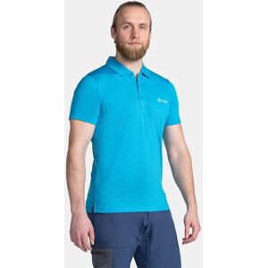 Polo fonctionnel pour homme Kilpi OLIVA-M Bleu - S Bleu S homme