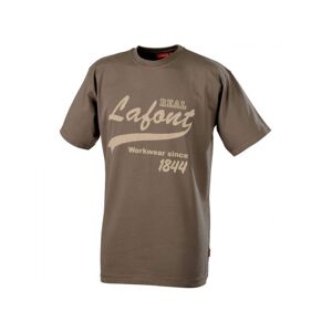 Adolphe Lafont Tee-shirt manches courtes marron nikan