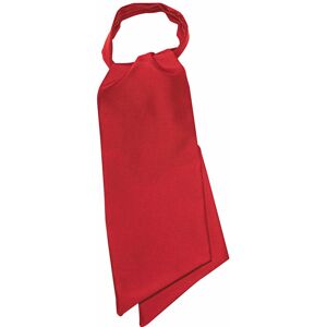 ISACCO Foulard Ascot Rouge