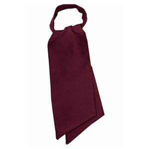 ISACCO Foulard Ascot Bordeaux