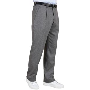 Pantalon flanelle à plis 46