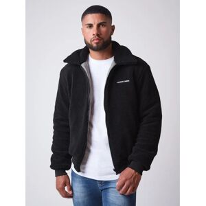 Project X Paris Veste reversible matelassage carré et imitation peau de mouton - Couleur - Gris clair, Taille - XXL