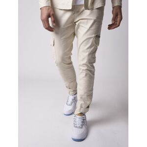 Project X Paris Pantalon style cargo basic - Couleur - Ivoire, Taille - XL