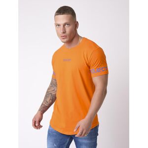 Project X Paris Tee-shirt logo manches - Couleur - Orange, Taille - XS