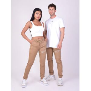 Project X Paris Pantalon skinny basic coutures apparentes - Couleur - Camel, Taille - 31