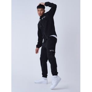 Project X Paris Pantalon de jogging bi-matière a poches - Couleur - Noir, Taille - M