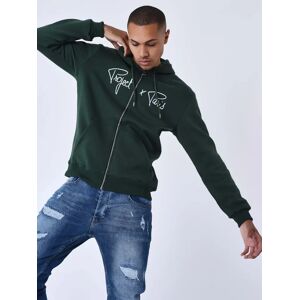 Veste zippee Essentials Project X Paris - Couleur - Vert, Taille - L