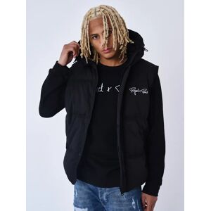 Project X Paris Blouson matelassé sans manches Capuche - Couleur - Noir, Taille - M