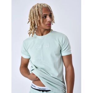 Project X Paris Tee shirt a bandes élastiques - Couleur - Vert d'eau, Taille - XL