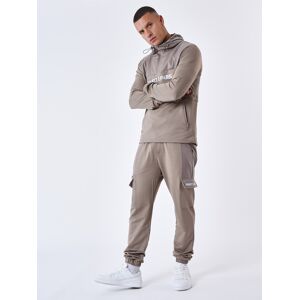 Project X Paris Bas de Jogging style Cargo uni - Couleur - Taupe, Taille - L