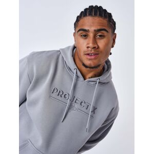 Project X Paris Sweat à capuche basique - Couleur - Gris clair, Taille - S