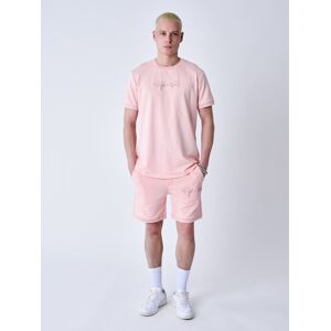 Project X Paris Short logo brodé en relief - Couleur - Rose, Taille - S