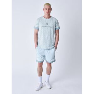 Project X Paris Short imprime labyrinthe - Couleur - Ice blue, Taille - M