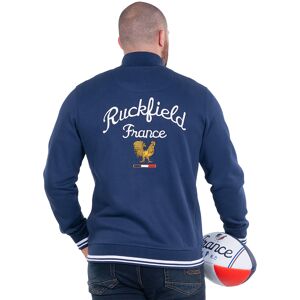 Ruckfield Sweat zippe France Ruckfield bleu marine 