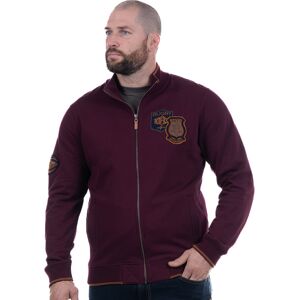 Ruckfield Sweat zippe bordeaux Ruckfield 