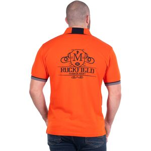 Ruckfield Polo Ruckfield a manches courtes Maison de Rugby orange 