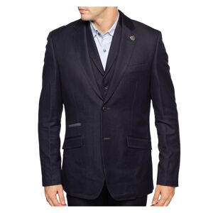 Shilton Blazer avec gilet ville Uni 60 Homme 79% Polyester, 17% Viscose, 4% Elasthanne