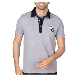 Shilton Polo rugby XV Motif dos Homme 100% Coton