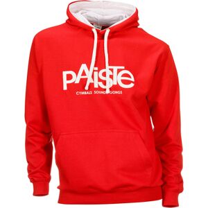 Paiste Contrast Hoody Red M Rouge