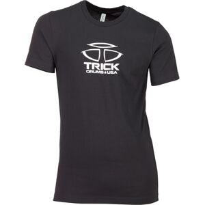 T-Shirt XL noir avec logo blanc