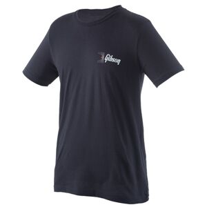 Gibson Soundwave Logo T-Shirt XS Noir avec impression Soundwave