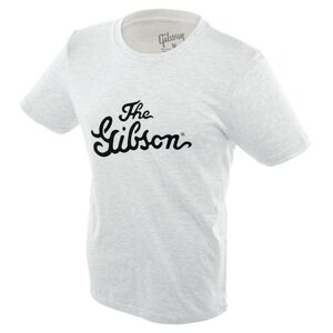 Gibson The Gibson Logo T-Shirt Medium Blanc avec impression Gibson