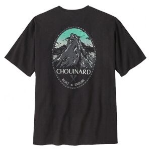 PATAGONIA T-shirt chouinard crest responsabili-tee homme - Taille : L - Couleur : INBK - Publicité