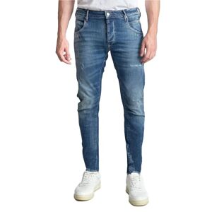 Jeans Le Temps Des Cerises tapered Homme Bleu Bleu 28 Coton - Publicité