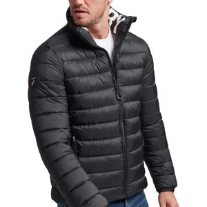 Doudoune Superdry logo puffer Homme Noir Noir L Synthétique - Publicité