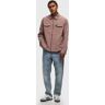 Fred Perry ZIP OVERSHIRT men Overshirts pink en taille:XL