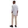 Selected Regular Kylian Linen Long Sleeve Shirt Blanc S Homme Blanc S male